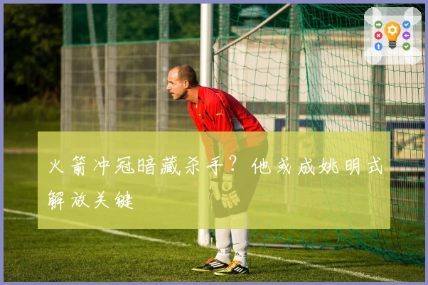 火箭冲冠暗藏杀手？他或成姚明式解放关键